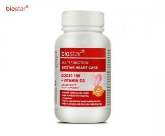 Biostar 葆星 辅酶150mg+维生素D3/多功效护心胶囊 60粒 Biostar 葆星 辅酶150mg+维生素D3/多功效护心胶囊 60粒